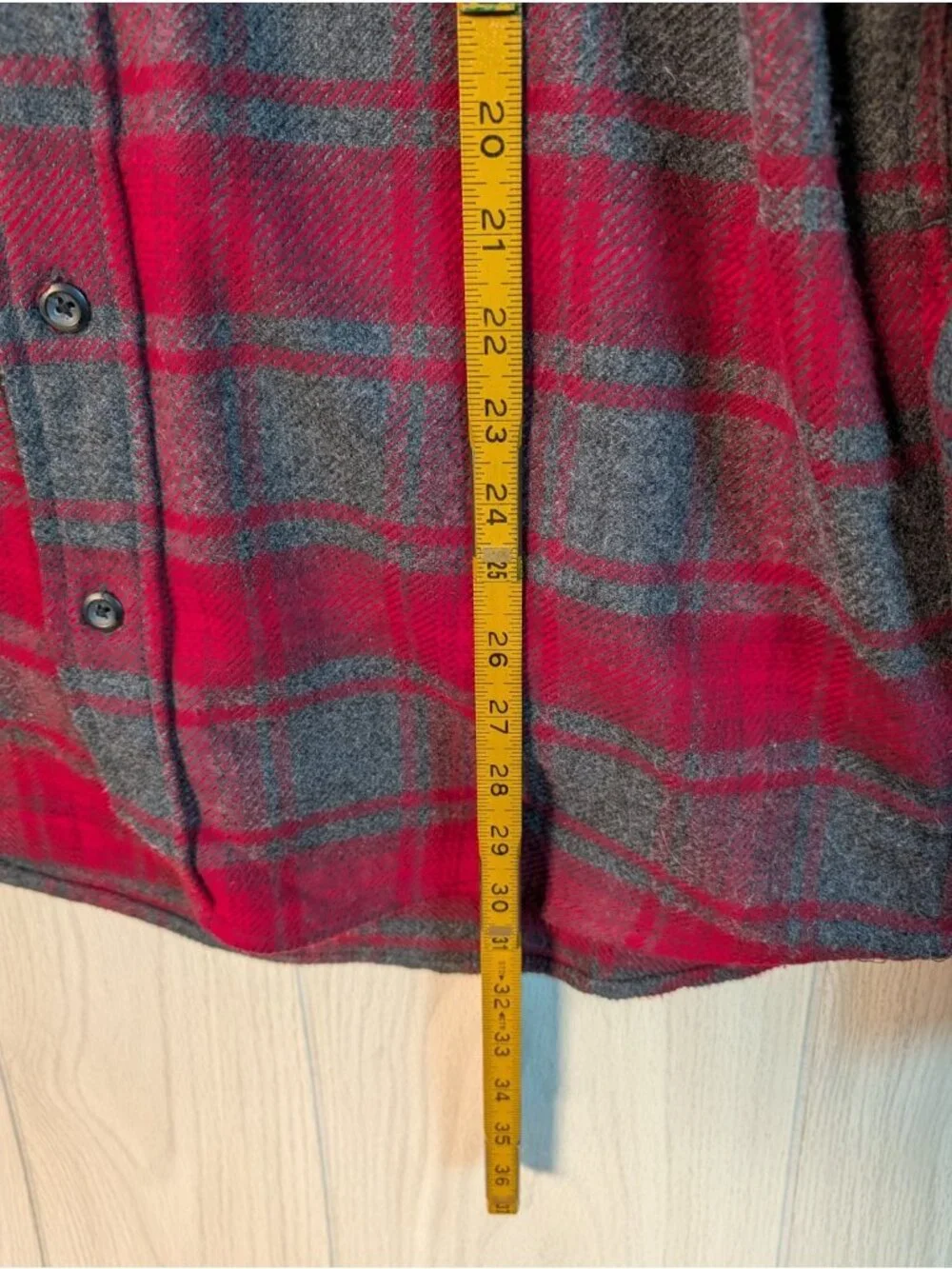 Men's Orvis Classic Fit Heavyweight Double Sz XL Brushed Flannel Shirt Pockets